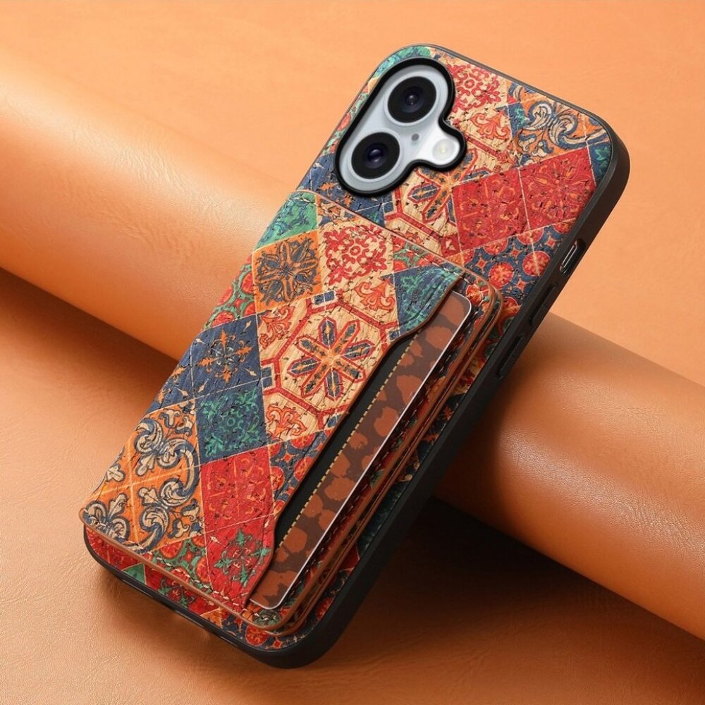 Iphone 16 Wood Phone Case With Wallet